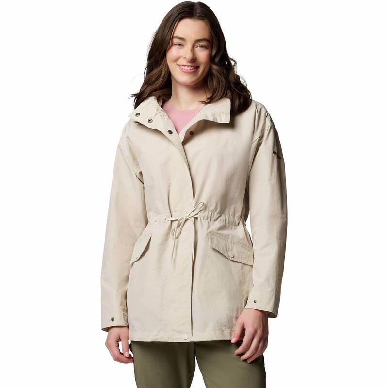 コロンビア レディース アウター ジャケット・ブルゾン コート Womens Columbia Pardon My Jacket Hooded Rain Coat Dark Stone ストーン