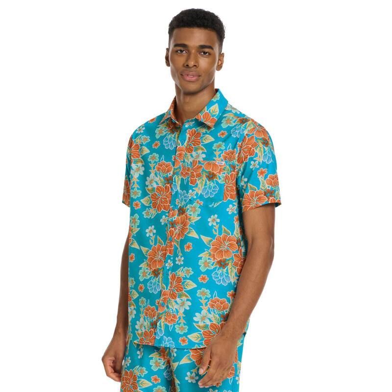 ハーレー メンズ トップス Tシャツ ボタンダウン Mens Hurley Short Sleeve Button Down Shirt Seadoo