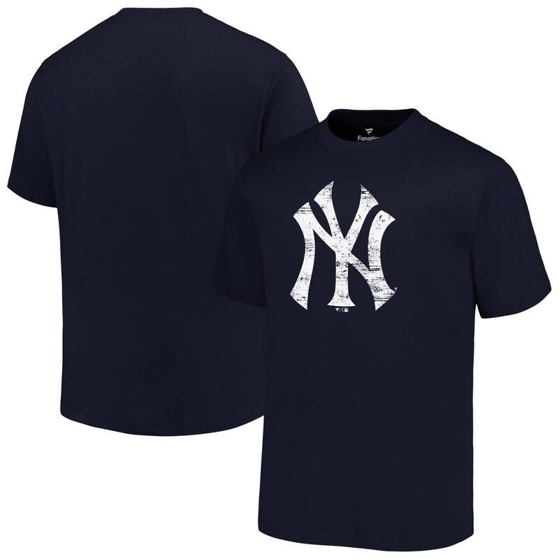 プロファイル メンズ トップス Tシャツ トール ロゴ Mens Profile Navy New York Yankees Big Tall Primary Logo TShirt Ynk Navy ネイビー 10,205円