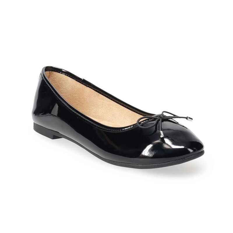 エスオー レディース シューズ サンダル SOR Emmaline Womens Ballet Flats Black Pat ブラック 8,015円