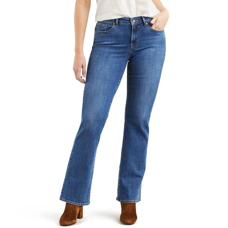 リーバイス レディース ボトムス デニムパンツ ブーツカット ブーツ ジーンズ Womens Levis Classic Bootcut Jeans Lapis Awe
