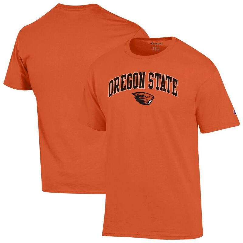チャンピオン メンズ トップス Tシャツ ロゴ MensChampion Orange Oregon State Beavers Arched Logo TShirt Ors Orange オレンジ 8,564円