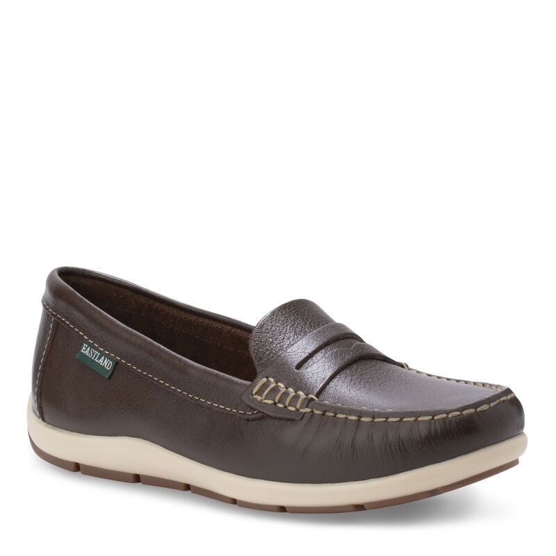 イーストランド レディース シューズ スリッポン・ローファー Eastland Julie Womens Loafers Coffee コーヒー