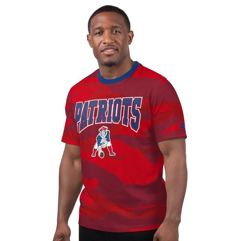 スターター メンズ トップス Tシャツ ヴィンテージ ロゴ Menstartered New England Patriots Thursday Night Gridiron Classics Vintage Logo TShirt Pat Red レッド