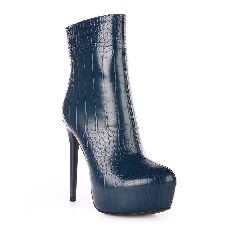 ロンドンラグ レディース シューズ ブーツ・レインブーツ アンクル ヒール London Rag Orion Womens Heeled Ankle Boots Navy ネイビー