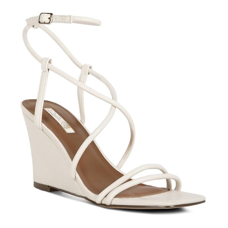 ロンドンラグ レディース シューズ パンプス サンダル London Ragram Hunt Womens Wedge Sandals Ecru エクリュ