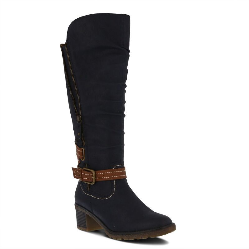 スプリングステップ レディース シューズ ブーツ・レインブーツ Spring Step Gemisola Womens Wateresistant Riding Boots Navy ネイビー