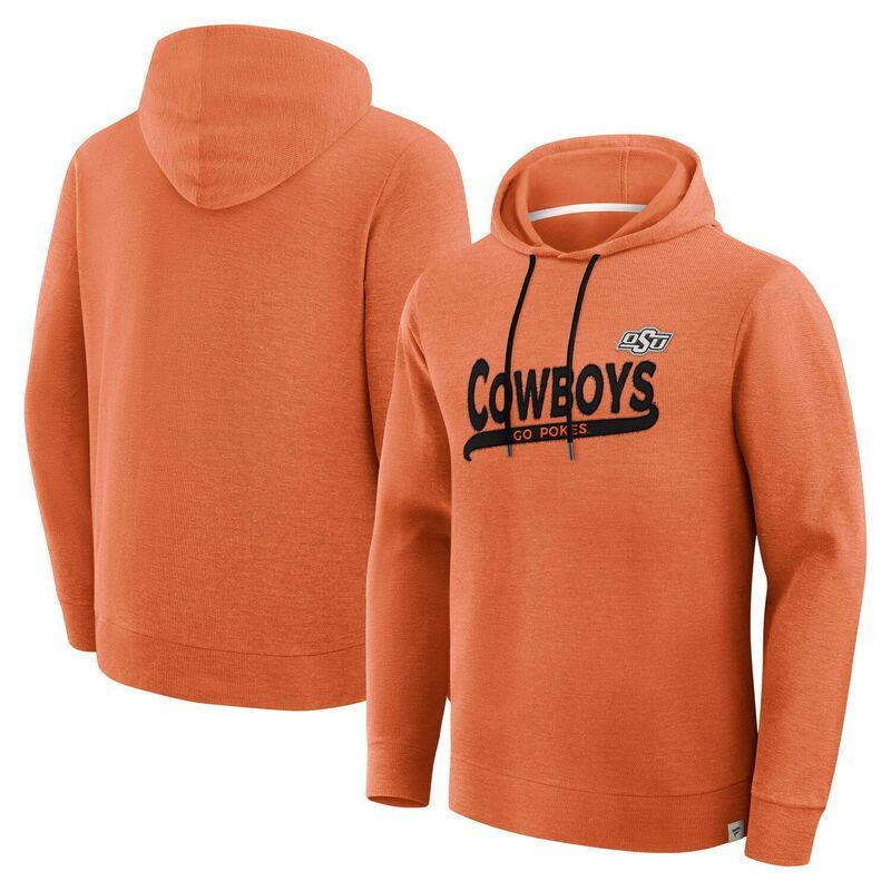 ファナティクス メンズ トップス Tシャツ パーカー Mens Fanatics Orange Oklahoma State Cowboys Hometown Premium Huddle Up Long Sleeve Hoodie TShirt Oks Or