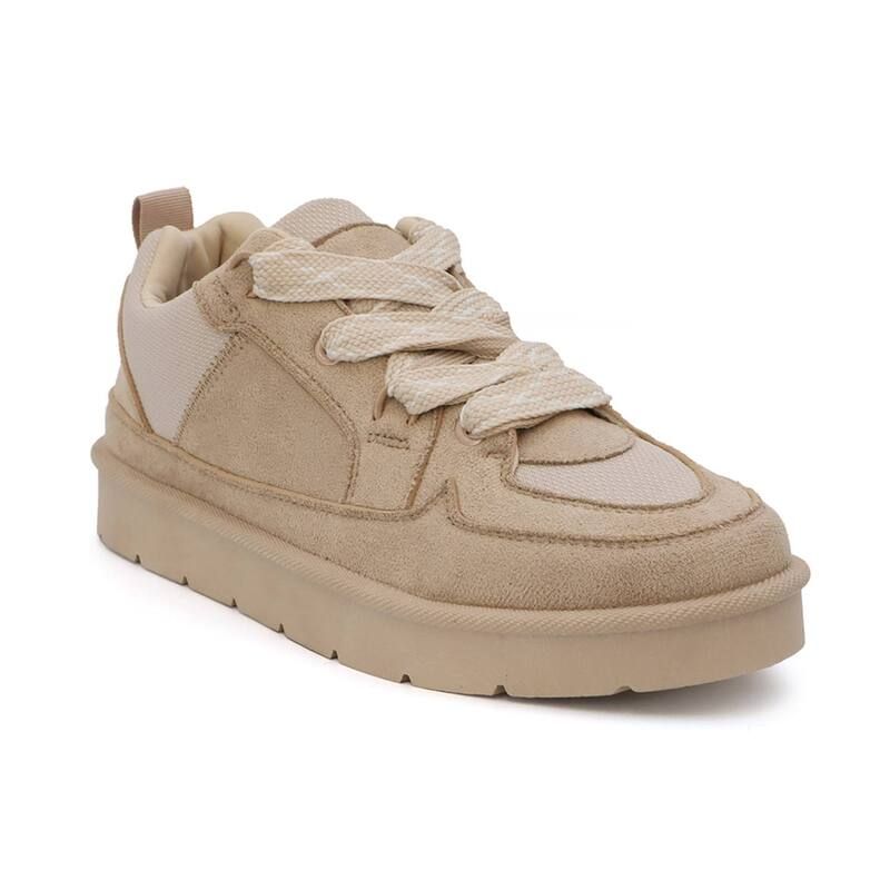 ヨキ レディース シューズ スニーカー レース Yoki Pembroke14 Womens LaceUp Casual Sneakers Beige ベージュ 12,074円
