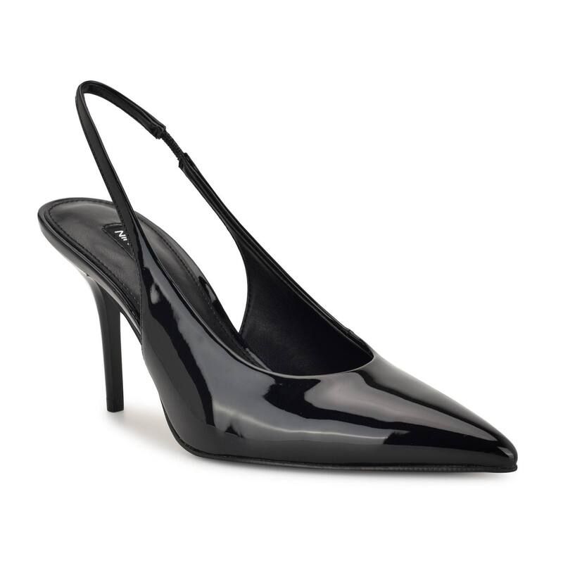 ナインウェスト レディース シューズ パンプス ヒール Nine West Palomma Womens Pointed Toe Slingback Heels Black Patent ブラック 17,235円