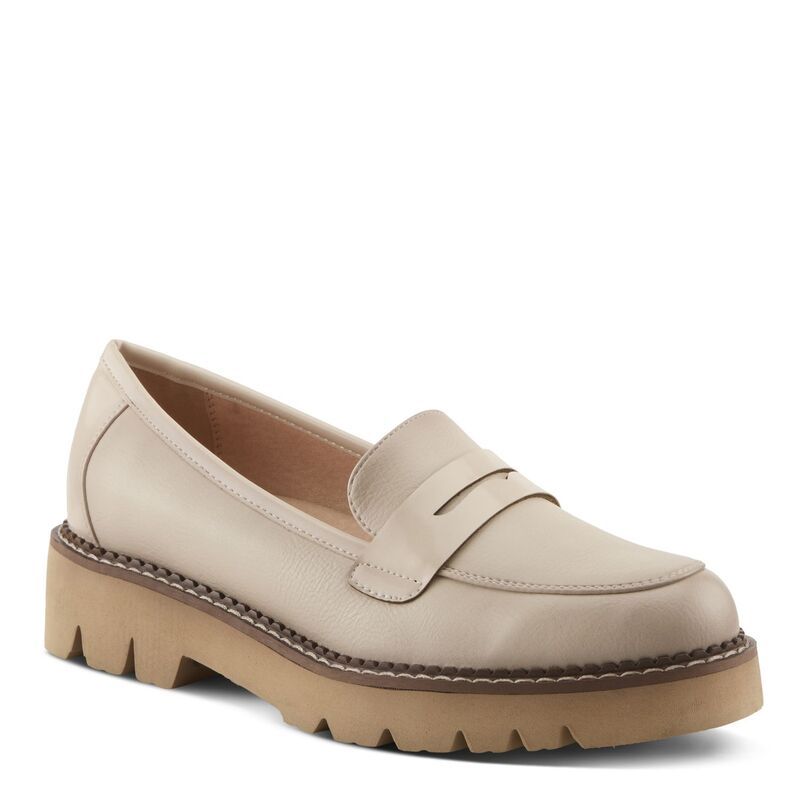 パトリシア レディース シューズ スリッポン・ローファー Patrizia Womens Neve SlipOn Loafers Off White オフホワイト