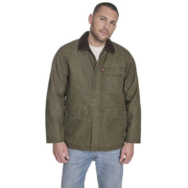 リーバイス メンズ アウター ジャケット・ブルゾン Mens Levis Pigment Dye Barn Jacket Olive オリーブ