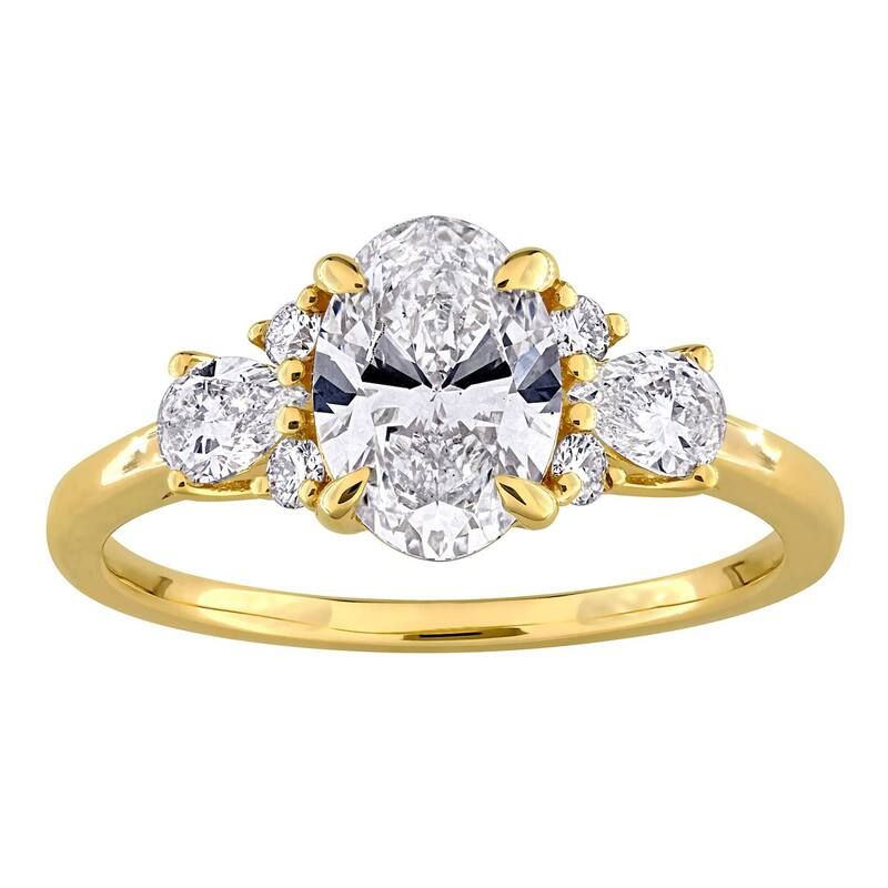 ステラ グレース レディース アクセサリー リング Stella Grace 14k Gold 1 34 CaratW MultiShaped LabGrown Diamond Engagement Ring 14k Gold ゴールド