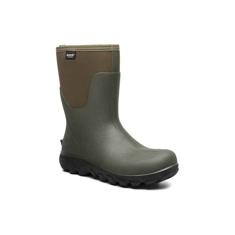 ボグス メンズ シューズ ブーツ・レインブーツ Bogs Classic Seamless Mid Mens Waterproof Boots Dark Green グリーン