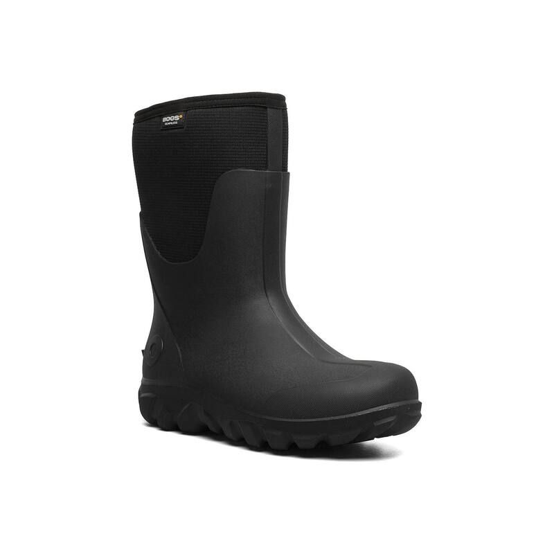 ボグス メンズ シューズ ブーツ・レインブーツ Bogs Classic Seamless Mid Mens Waterproof Boots Black ブラック