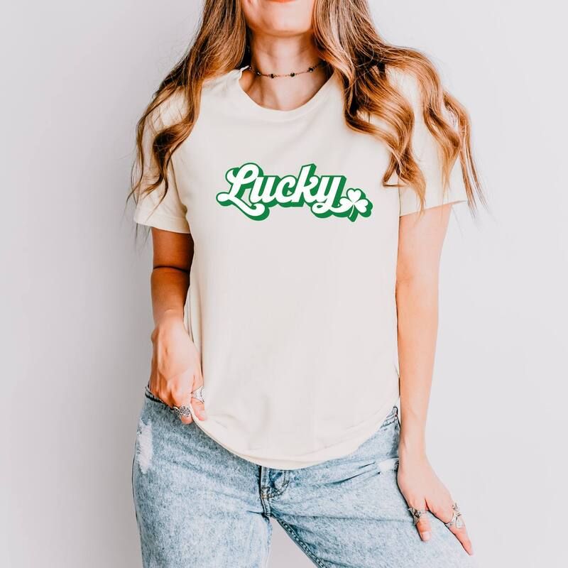 Simply Sage Market レディース トップス Tシャツ Simply Sage Market Lucky Outline Short Sleeve Tee Cream クリーム 7,585円