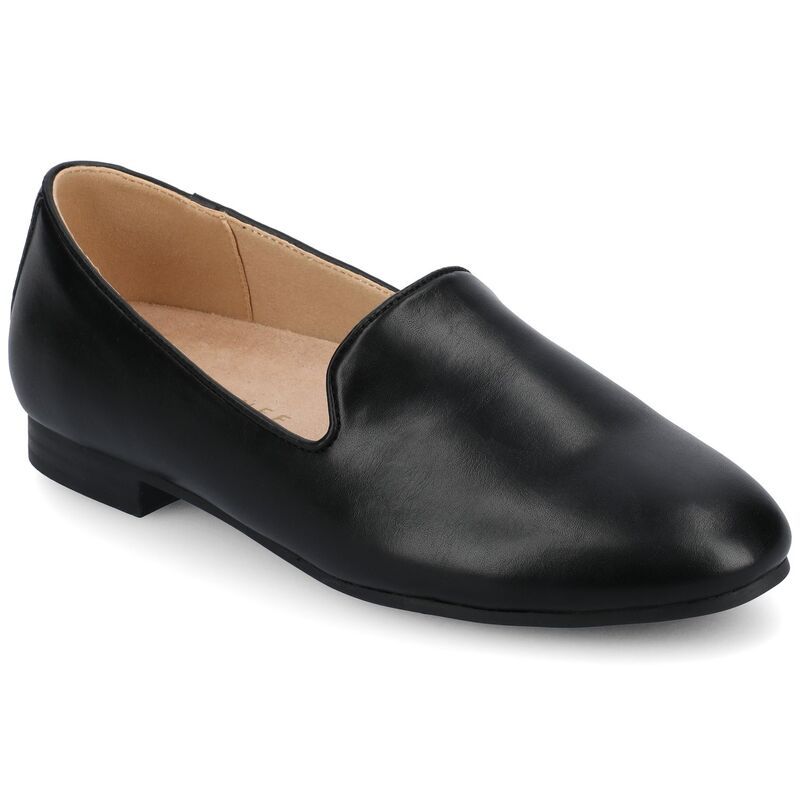 ジャーニー レディース シューズ サンダル Journee Ishani Womens Almond Toe Ballet Flats In Regular Wide Width Black ブラック