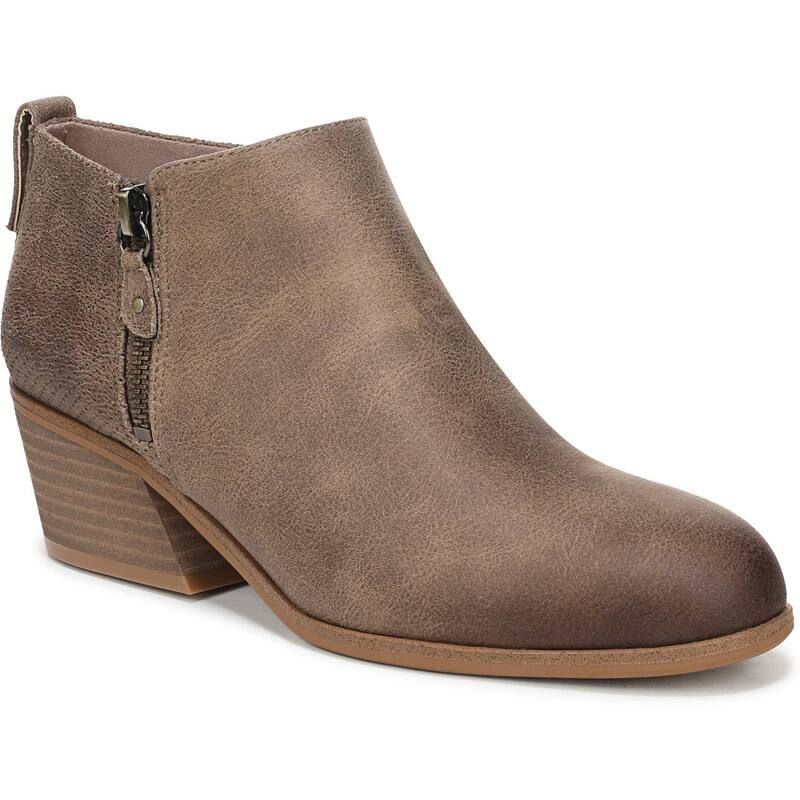 ドクター・ショール レディース シューズ ブーツ・レインブーツ ヒール Dr Scholls Lainey Womenshort Boots with Block Heel Taupe トープ