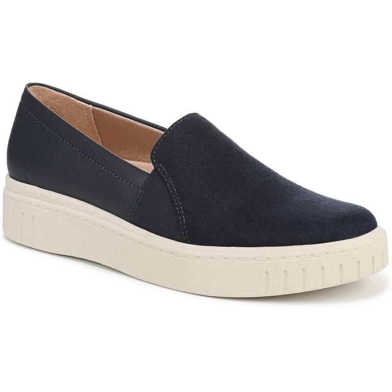 ライフストライド レディース シューズ スニーカー スエード ローファー LifeStride Grandeur Womens Microsuede Loafers Lux Navy ネイビー