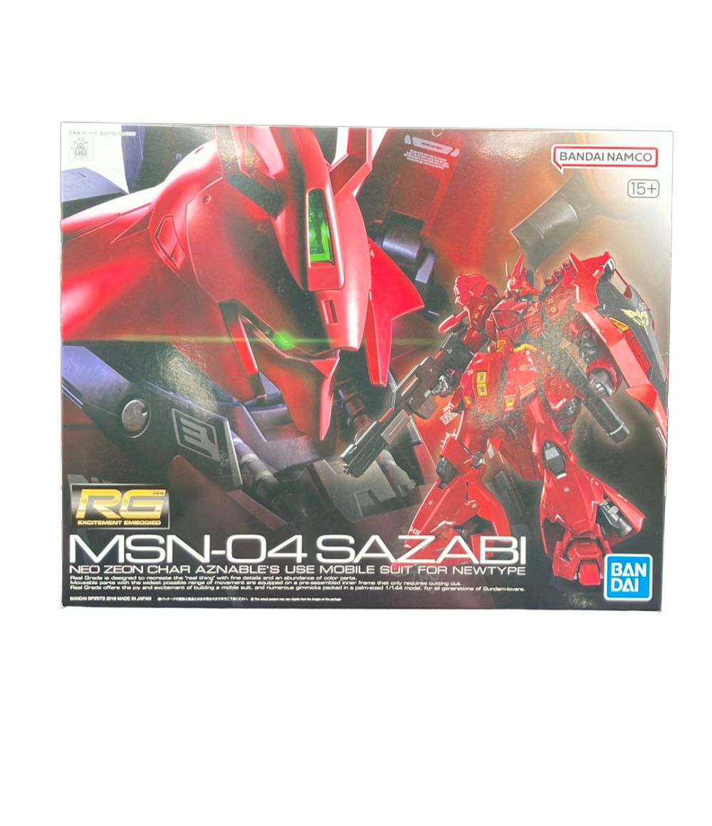 バンダイ 機動戦士ガンダム RG 1/144 MSN-04 サザビー プラモデル