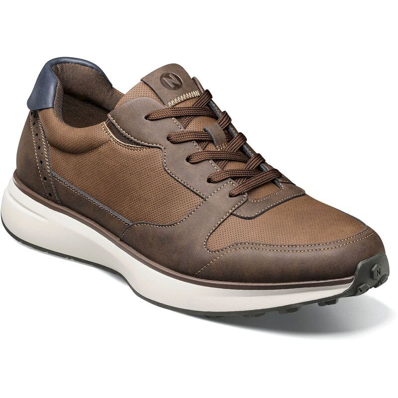 ノンブッシュ メンズ シューズ スニーカー Nunn Bush Kore Swift Mens Moc Toe Sneaker Brown Multi ブラウン
