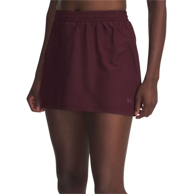 アンダーアーマー レディース ボトムスカート Womens Under Armour Fly By Skort Dark Maroon マルーン