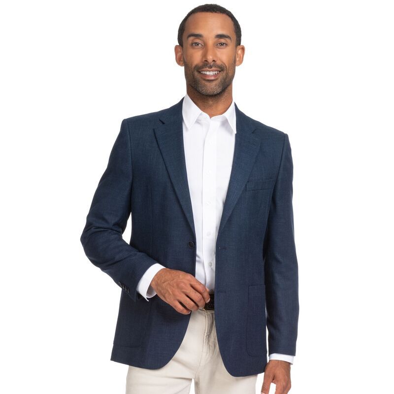 ナウティカ メンズ アウター ジャケット・ブルゾン コート Mens Nautica ModernFit Basket Weave Sport Coat Navy Structure Weave ネイビー