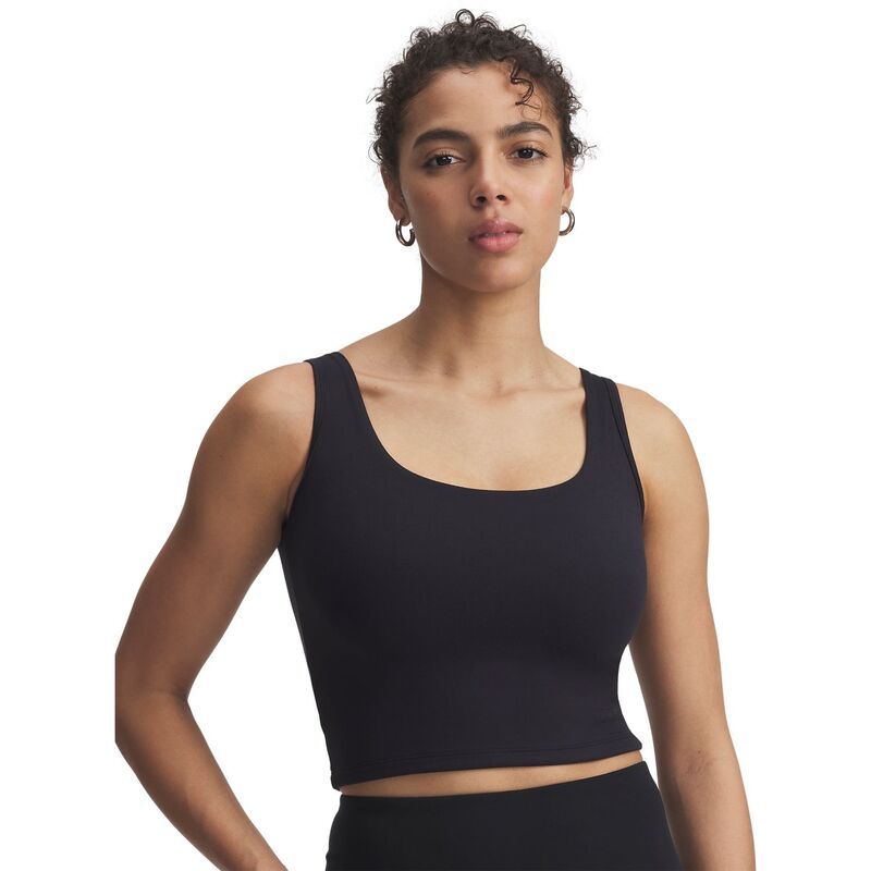 アンダーアーマー レディース トップス Tシャツ Womens Under Armour Motion Tank Top Black ブラック
