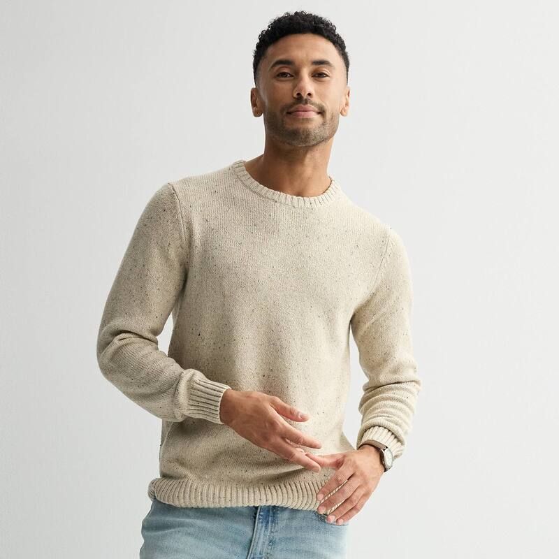 ソノマ メンズ アウター ニット・セーター クルーネック Mensonoma Goods For Life Knit Crewneck Sweater Oat Nep