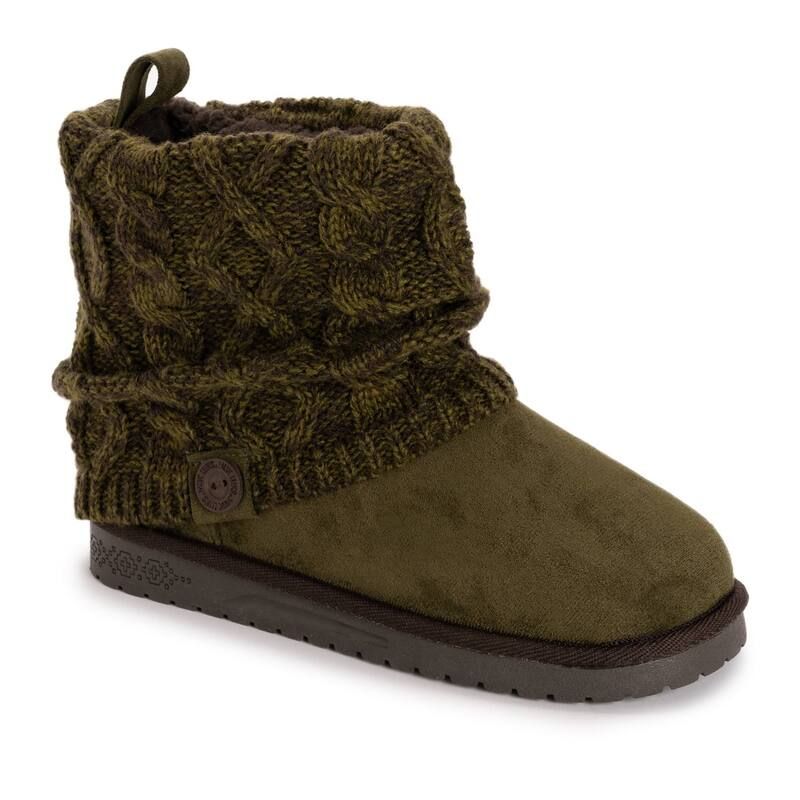 ムクルクス レディース シューズ ブーツ・レインブーツ Essentials by MUK LUKS Laurel Womens Winter Boots Olive オリーブ