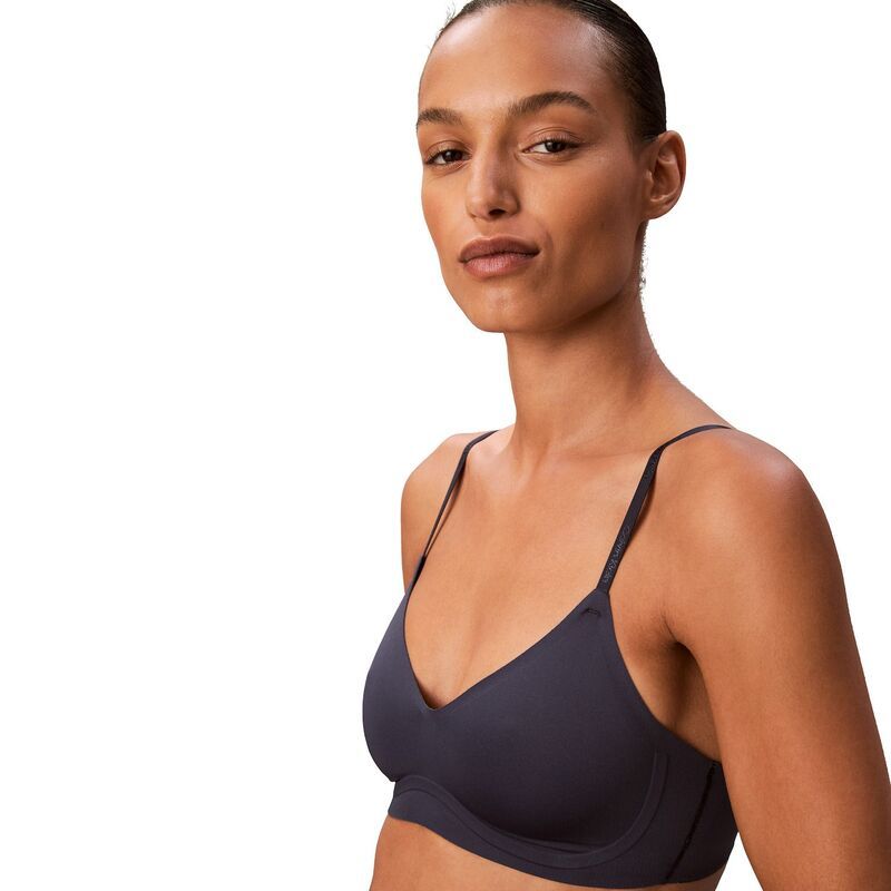 カルバンクライン レディース アンダーウェア ブラジャー Calvin Kleinvisibles Comfort Lightly Lined Gel Wire Bralette QF7142 Speakeasy
