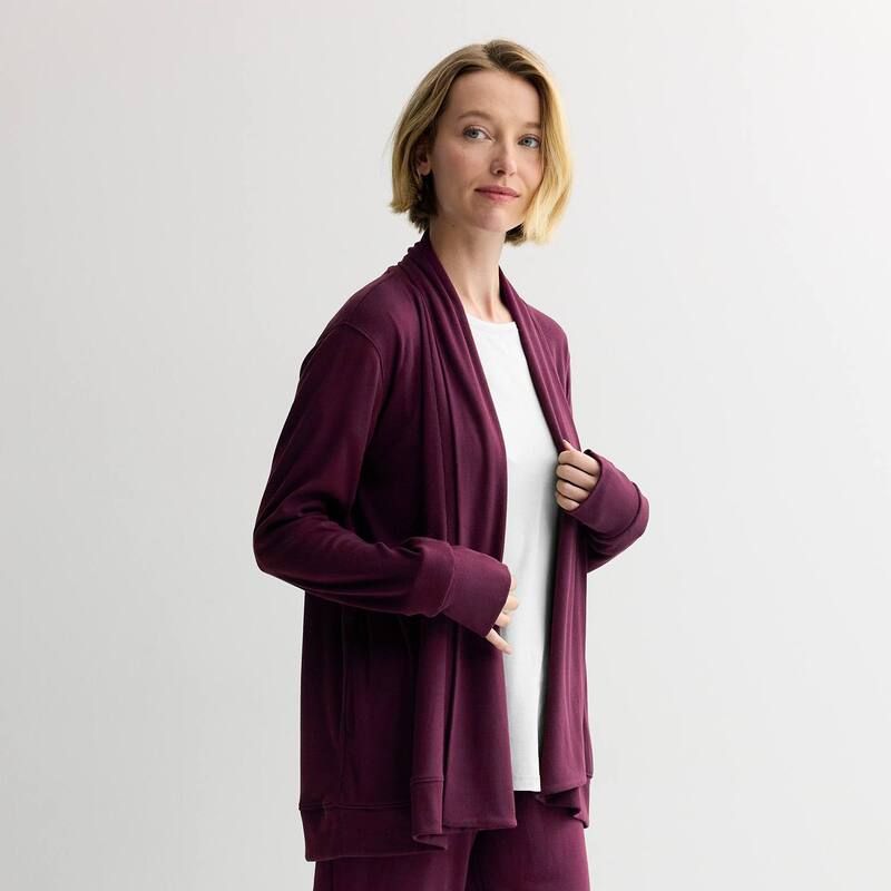 Tek Gear レディース アウター ジャケット・ブルゾン パイル Womens Tek Gear French Terry Wrap Spanish Wine Rib ワイン 7,650円
