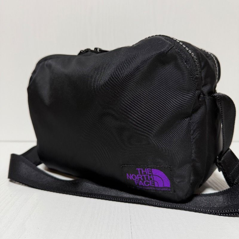 【美品】THE NORTH FACE PURPLE LABEL ノースフェイス パープルレーベル nanamica ショルダーバッグ ブラック B619