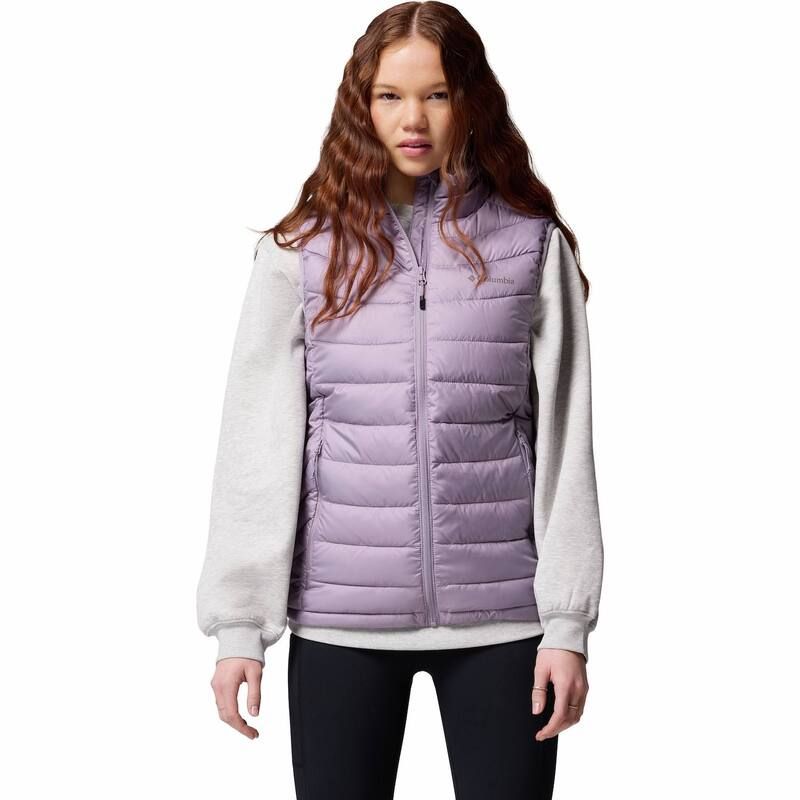 コロンビア レディース アウター ジャケット・ブルゾン ベスト Womens Columbia Powder Lite II Vest Shale Purple パープル