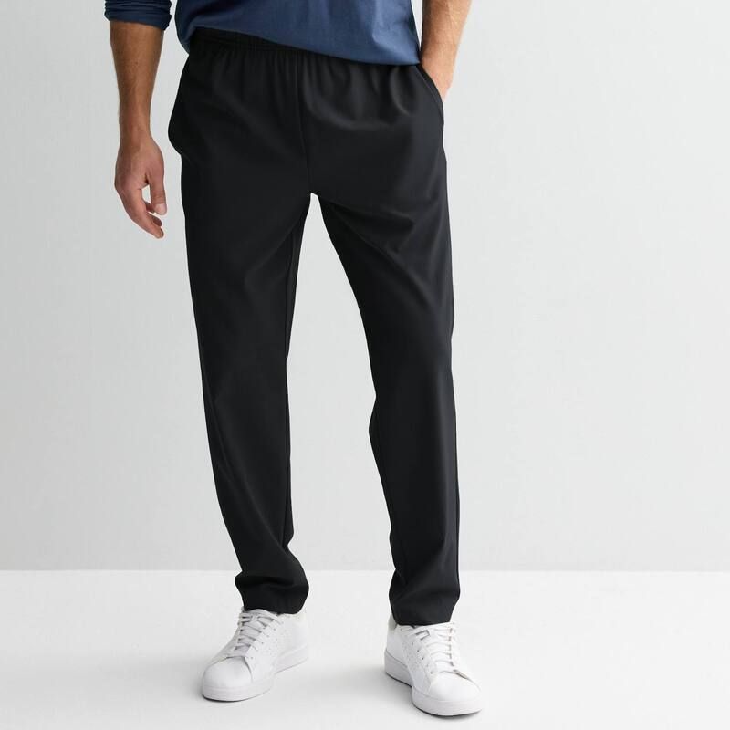 Tek Gear メンズ ボトムス カジュアルパンツ Mens Tek Gear Core Woven Pants Mineral Black ブラック