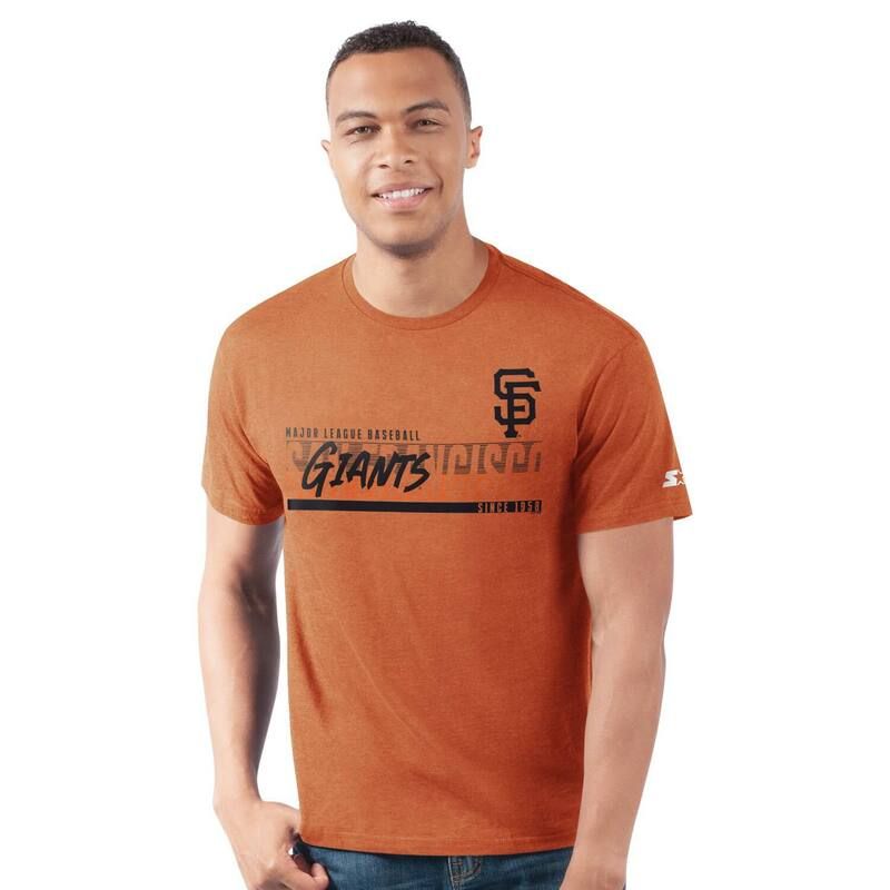 スターター メンズ トップス Tシャツ Menstarter Orange San Francisco Giants Prime Time Team TShirt Gnt Orange オレンジ