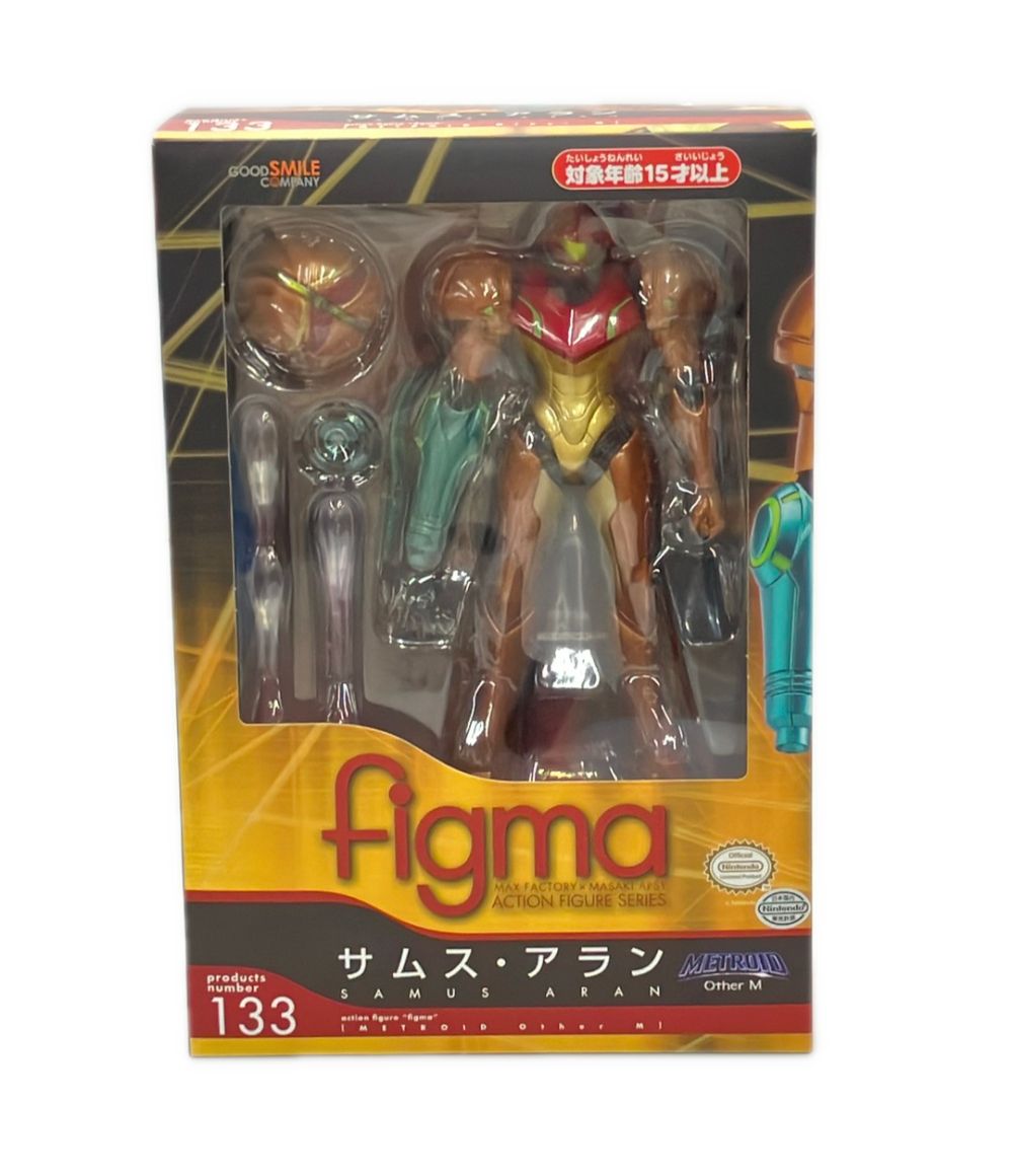 美品 グッドスマイルカンパニー METROID Other M figma 133 サムス・アラン フィギュア
