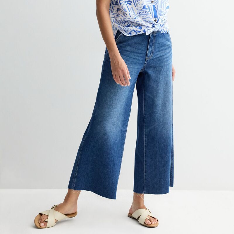 ソノマ レディース ボトムス デニムパンツ リラックスフィット アンクル ジーンズ Womensonoma Goods For Life Relaxed Fit WideLeg Ankle Jeans Dark Wash