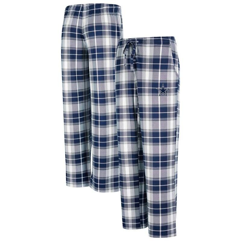 アンブランデッド レディース アンダーウェア ナイトウェア パンツ ニット Unbranded Womens Conceptsport NavyGray Dallas Cowboys Ashford Plaid Knit Pants Cow Navy ネイビー