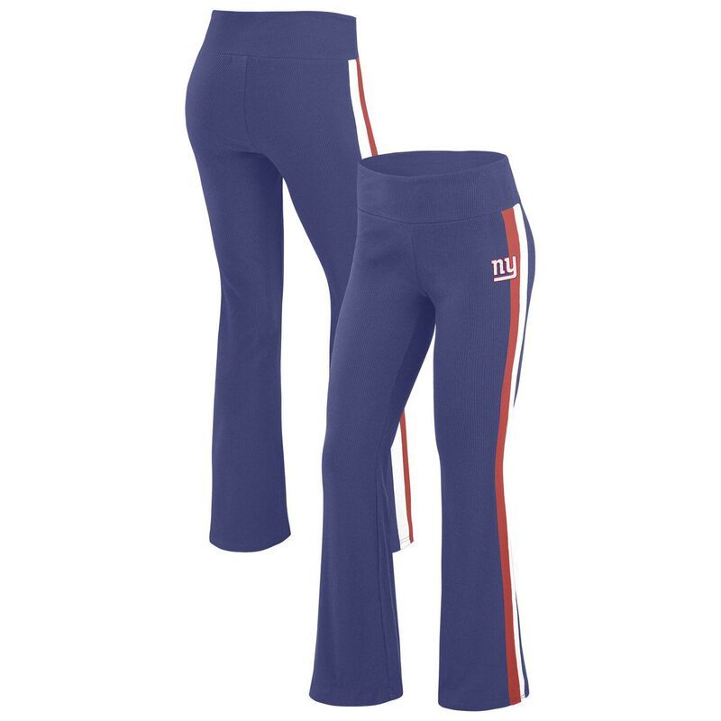 ウェア バイ エリン アンドルーズ レディース ボトムス カジュアルパンツ Womens WEAR by Erin Andrews Royal New York Giants Yoga Pants Gia Blue ブルー