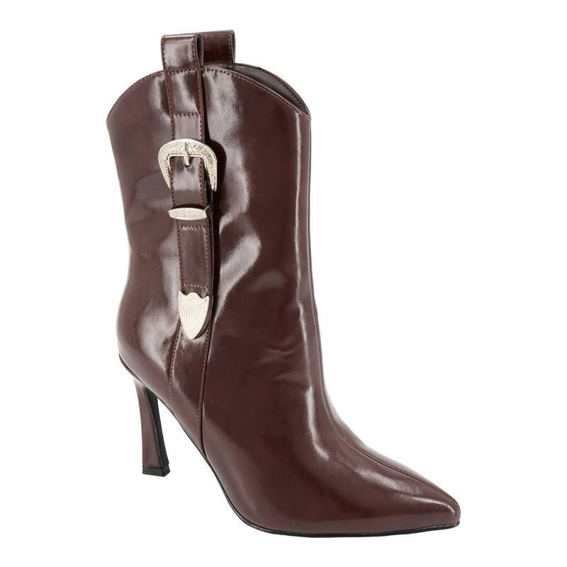 ランページ レディース シューズ ブーツ・レインブーツ ヒール Rampage Pamela Womens Belt Detail Heeled Boots Bdy 13,244円