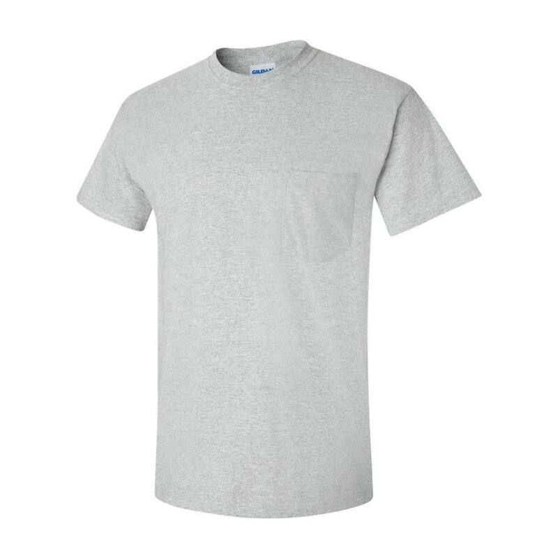ギルダン メンズ トップス Tシャツ コットン Gildan Ultra Cotton PocketShirt Sport Grey グレー