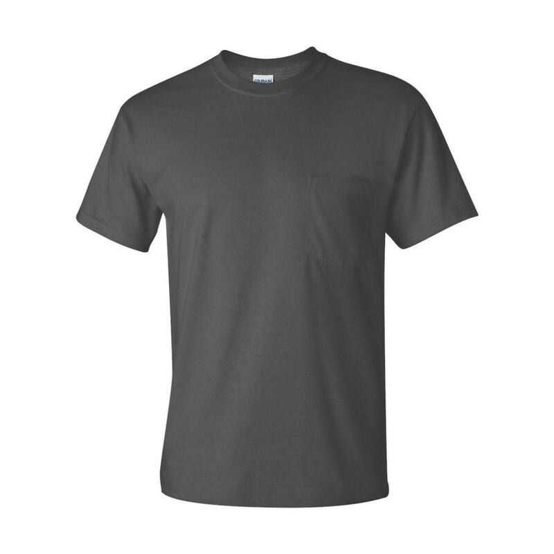 ギルダン メンズ トップス Tシャツ コットン Gildan Ultra Cotton PocketShirt Charcoal チャコール