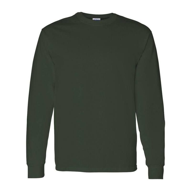 ギルダン メンズ トップス Tシャツ コットン Gildan Heavy Cotton Long Sleeve TShirt Forest フォレスト