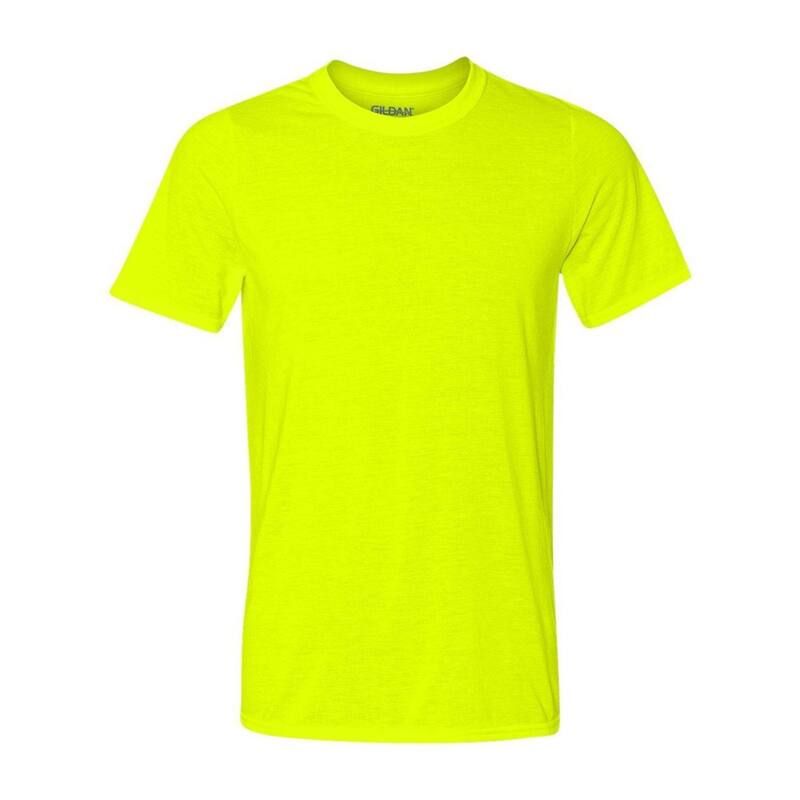 ギルダン メンズ トップス Tシャツ Gildan Performance TShirt Safety Green グリーン 6,286円