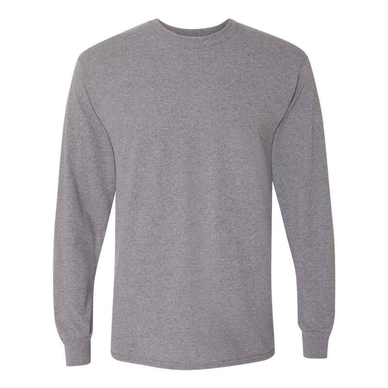 ギルダン メンズ トップス Tシャツ Gildan DryBlend 5050 Long Sleeve TShirt Graphite Heather グラファイト