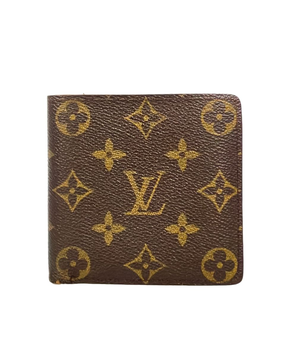 ルイ・ヴィトン 二つ折り財布 ポルトフォイユ マルコ モノグラム M61675 メンズ LOUIS VUITTON