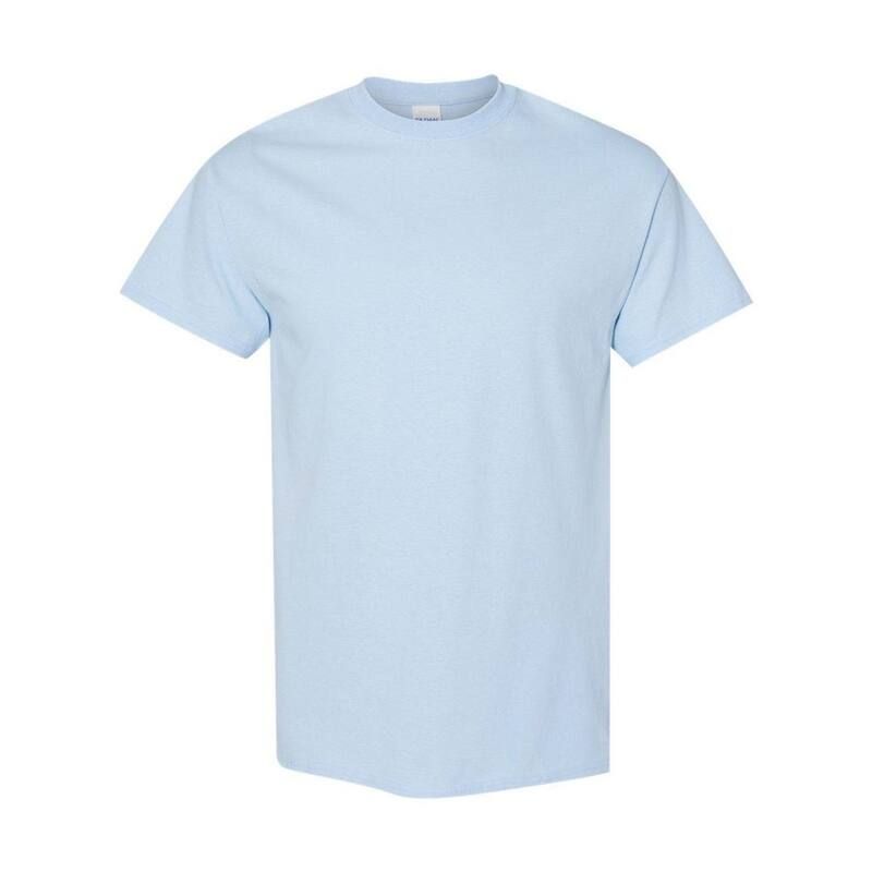 ギルダン メンズ トップス Tシャツ コットン Gildan Heavy Cotton TShirt Light Blue ブルー