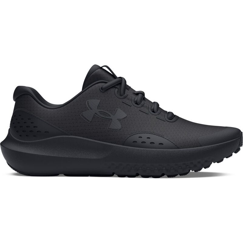アンダーアーマー レディース シューズ スニーカー Under Armour Grade School UA Surge 4 Kids Running Shoes Black ブラック