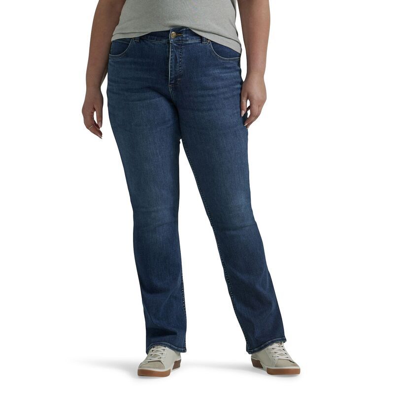 リー レディース ボトムス デニムパンツ ブーツカット プラスサイズ ブーツ ジーンズ Plusize LeeR Ultra Lux Comfort with Flex Motion Bootcut Jeanstarise